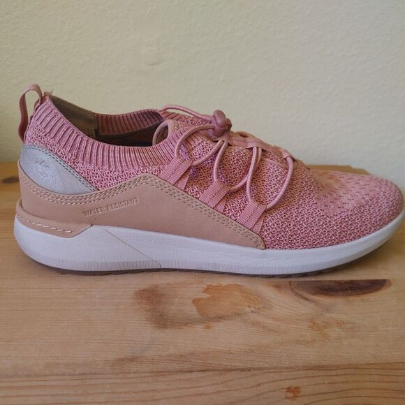 Cobb Hill Skylar Bungee Water Resistant Sneaker NWOT or box Size 9W Pink - Picture 6 of 6